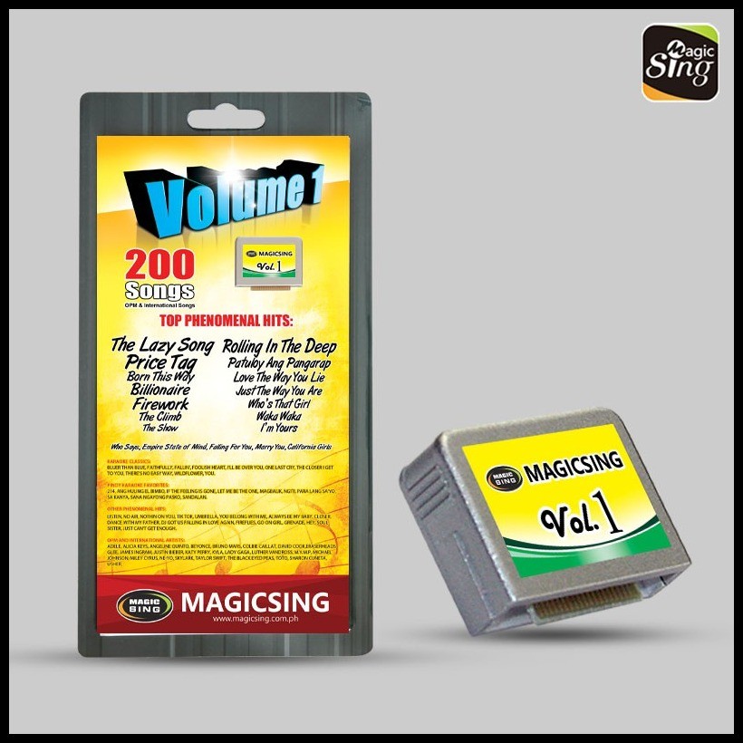 Magic Sing Song Chip | Volume 1 | 200 OPM and International songs ...