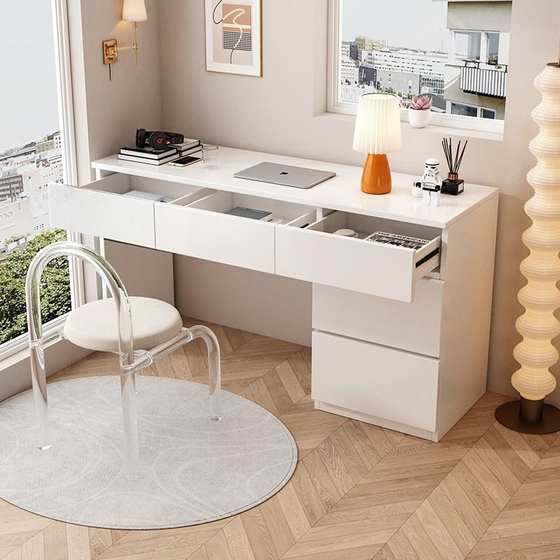 Simple dressing table with drawers Bedroom dressing table Writing desk ...