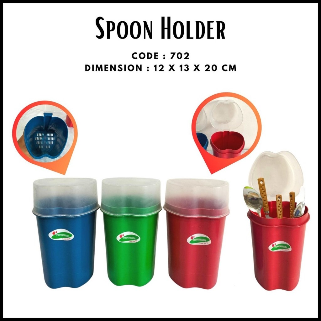 [ON HAND] 702 SPOON HOLDER/ UTENSIL CONTAINER/ SPOON AND FORK CONTAINER ...