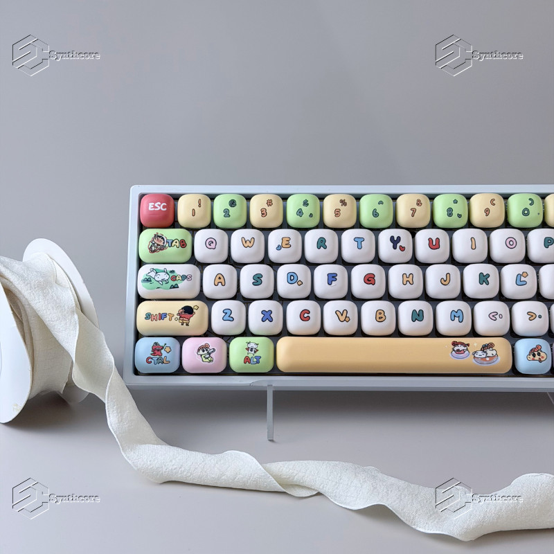 【Local Delivery】Crayon Shin-chan Keycaps MOG Profile PBT Material DYE ...