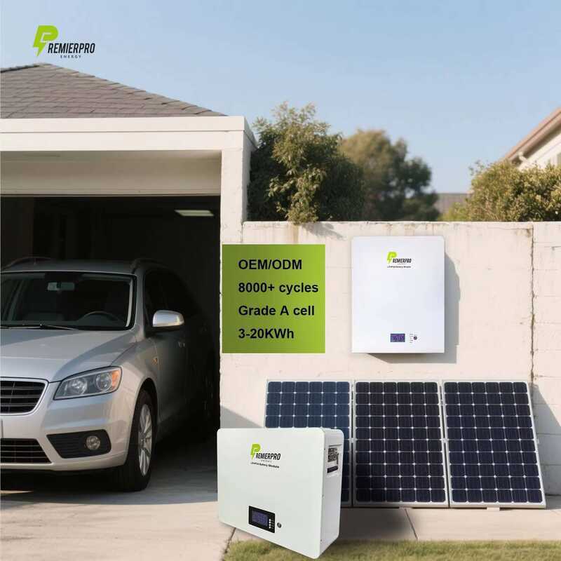 All in One Solar Power System 51.2V 48V 100ah 5KWH Lithium Battery with ...