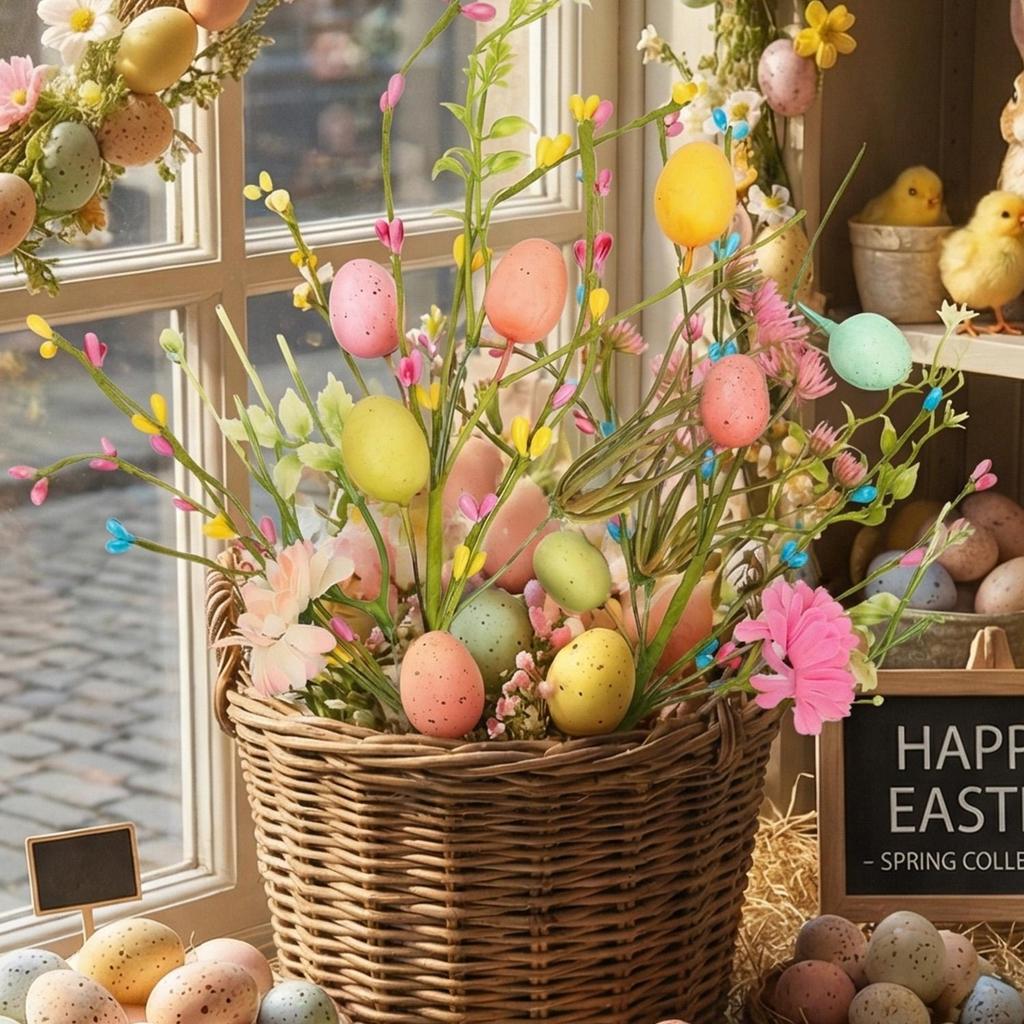 Exquisite Simulation Easter Decorative Bouquet - Exquisite Artificial ...