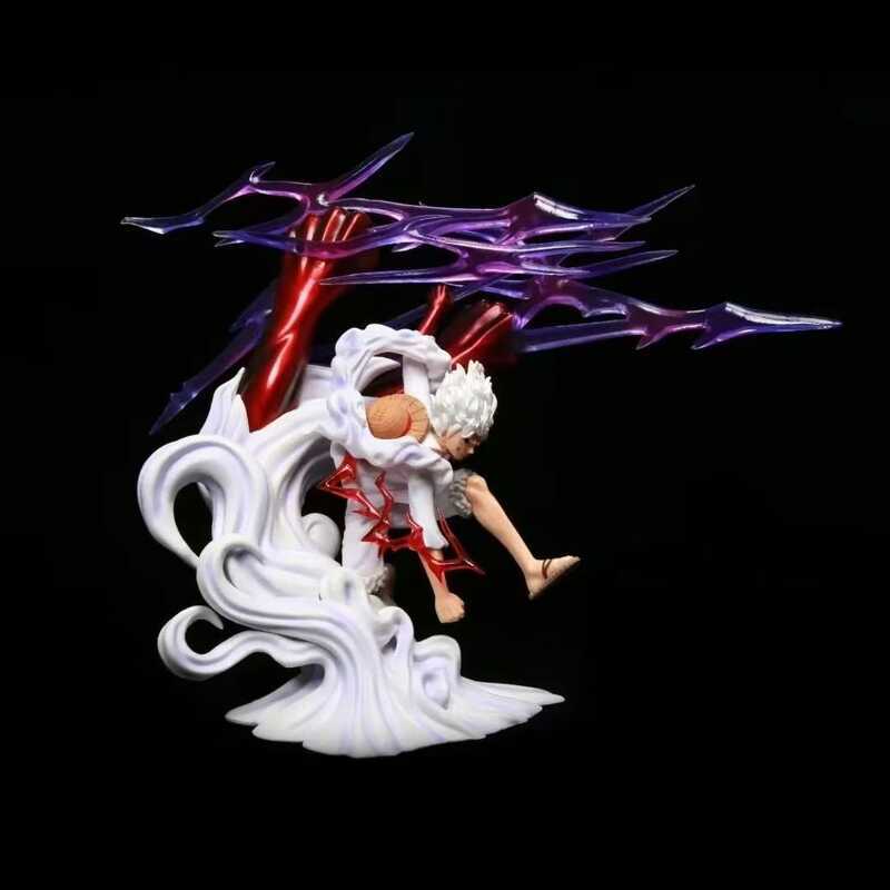 【COD】 One Piece Luffy Nika Figure 5th Gear Form Sun God Super Battle of ...