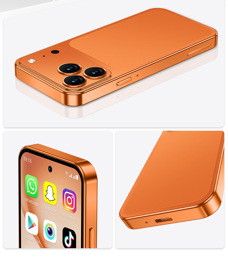 2026 New A19 Pro 4G Smart Mini Phone Android 10.0 4GB+64GB 4.5 inch ...