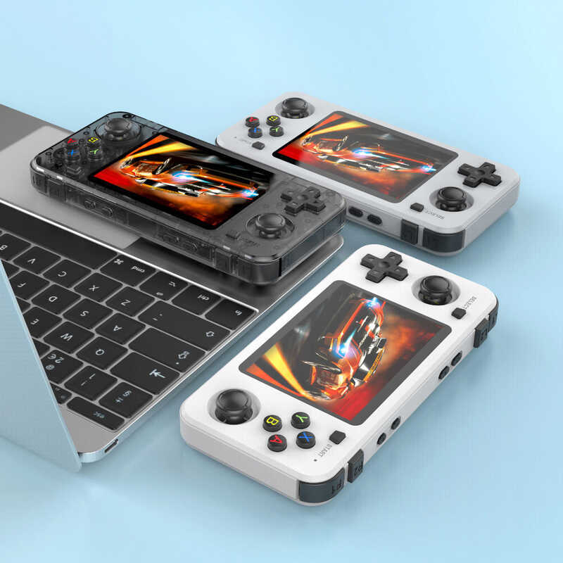 New BOYHOM R36H Retro Handheld Console Open-Source Linux System Classic ...