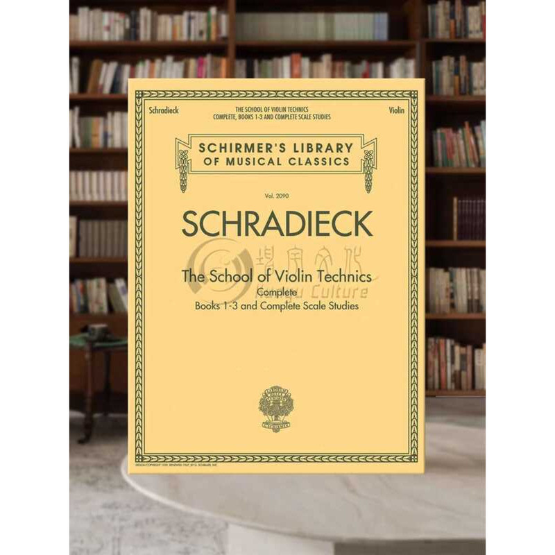 Schradieck The School Technics Complete Collection of Violin Techniques ...