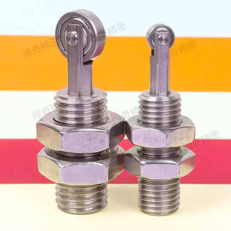 Screw Type PKM11 PKM12 Roller Spring Plunger Bearing Positioning Column ...