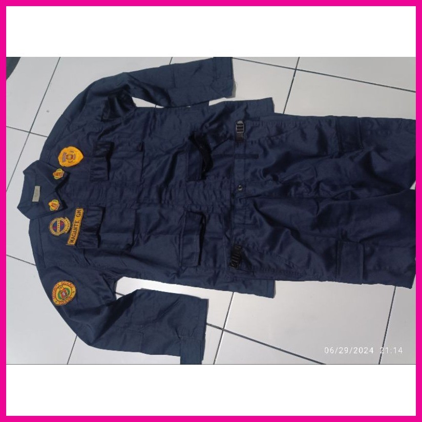 ♈ terno tropical uniform Navy Blue with complete patches | Shopee ...
