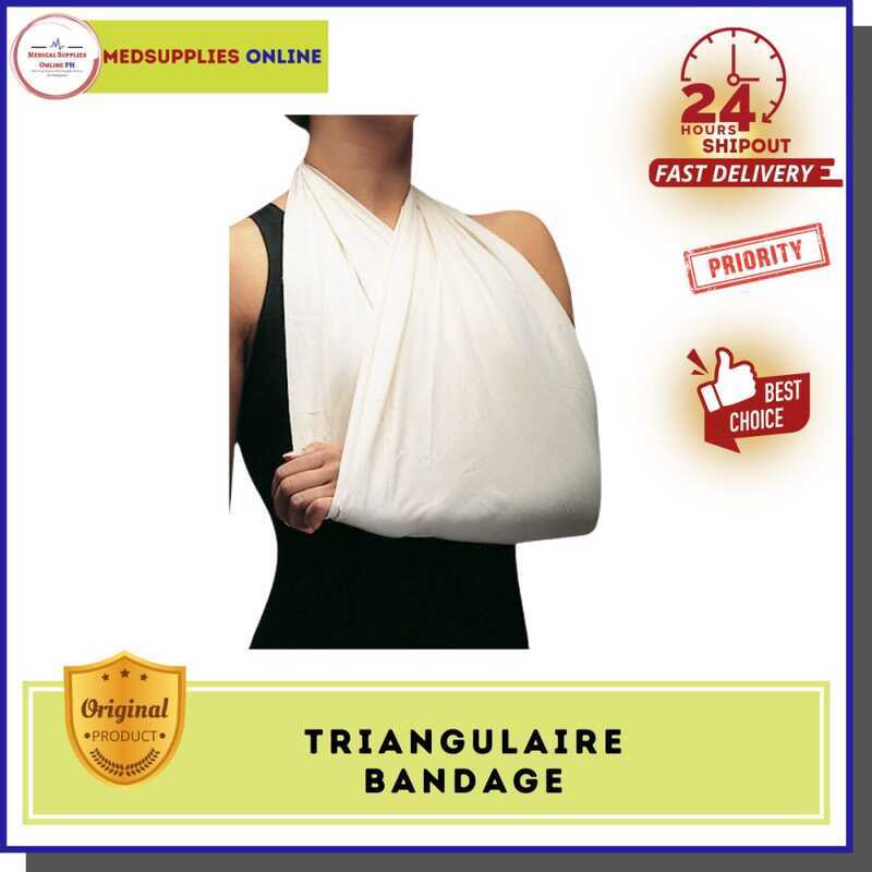 Emergency Triangular Bandage Wrap Wound Care First Aid Kit Burn ...