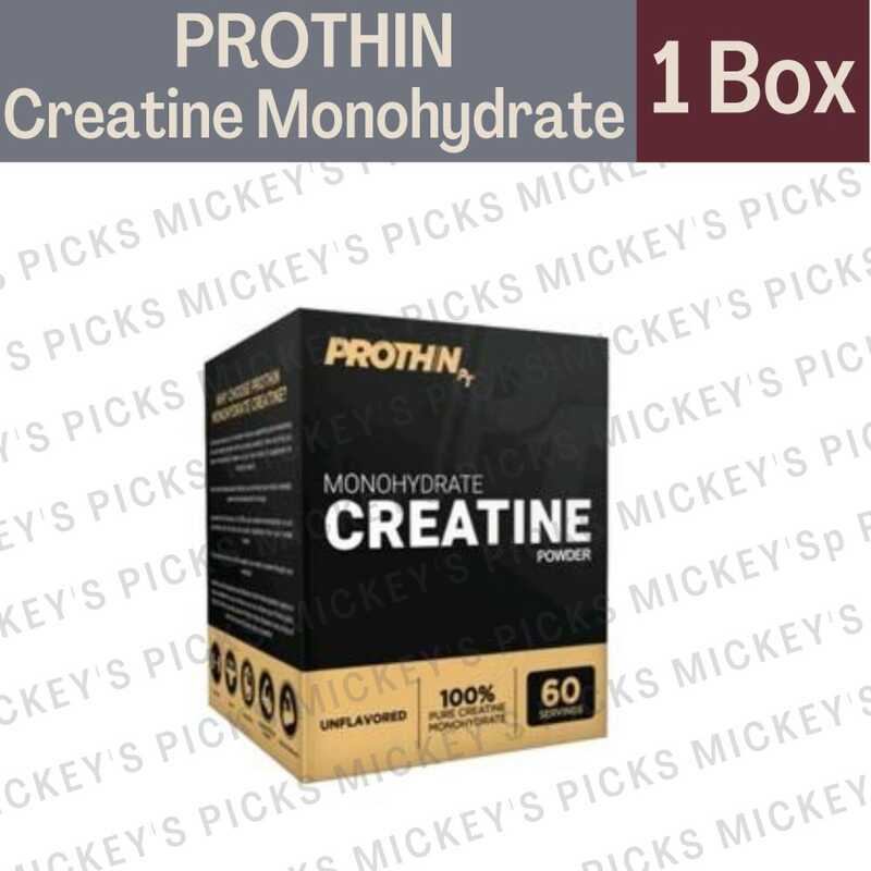Prothin Creatine Monohydrate, 60 Sachets Box 5G Per Sachet | Shopee ...