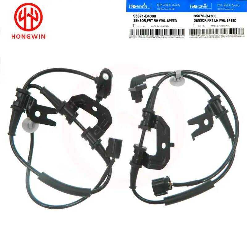 ABS NEW Sensor Wheel Speed 95670-B4300 LH & 95671-B4300 RH For Hyundai ...