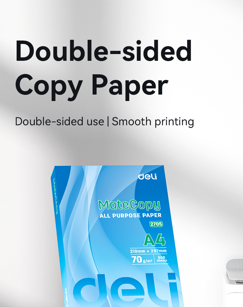 Deli Copy Paper A4/Short/Long Bond Paper High Performance Short & Long ...