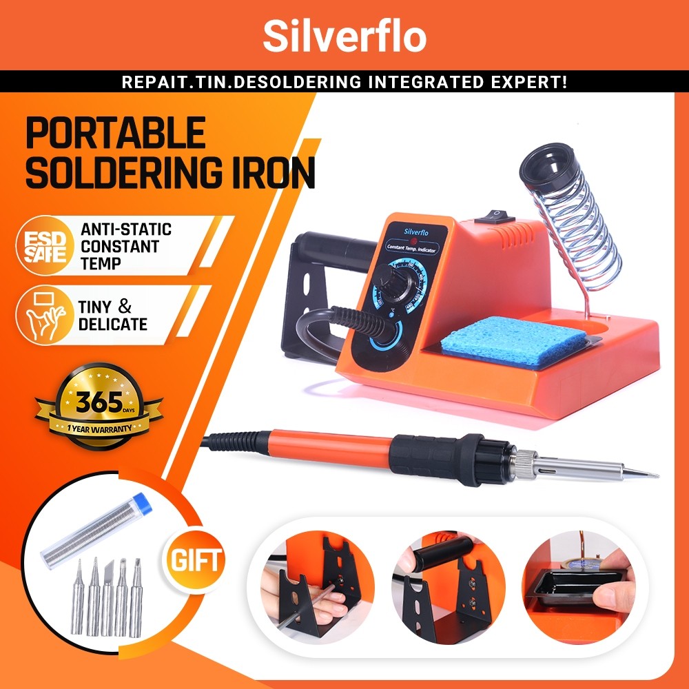 Silverflo 960-I Soldering Station Mini Soldering Iron Station Welding ...