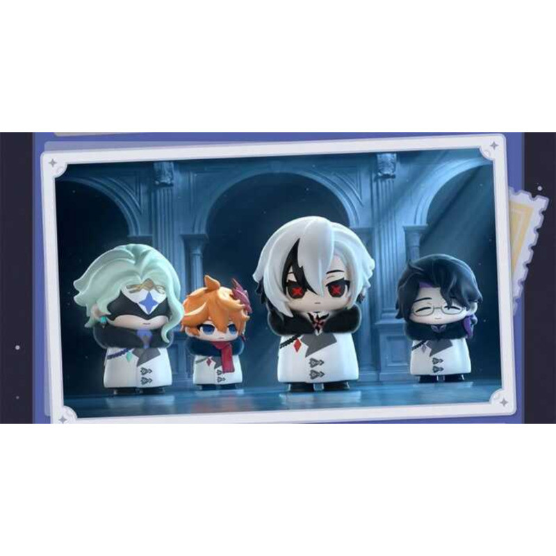 Mihoyo Genshin Impact Fatui Harbinger Blind Box Anime Figure ...