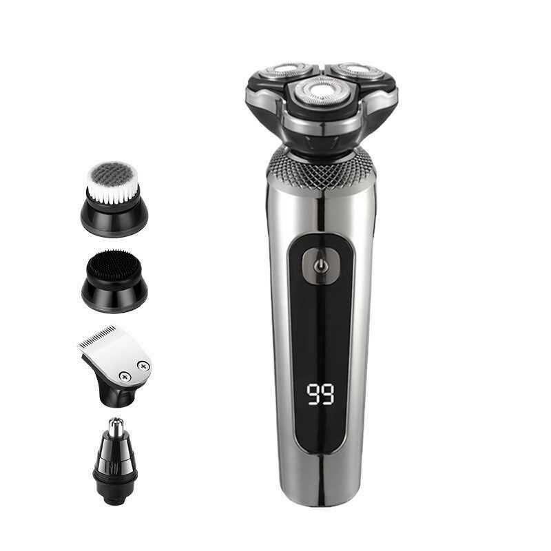 3-In-1 Lingke Display 900 Digital Electric Adjustable Shaver With ...