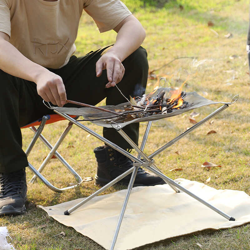 Outdoor Camping Mat Insulation Mat Fire Extinguishing Blanket Picnic ...