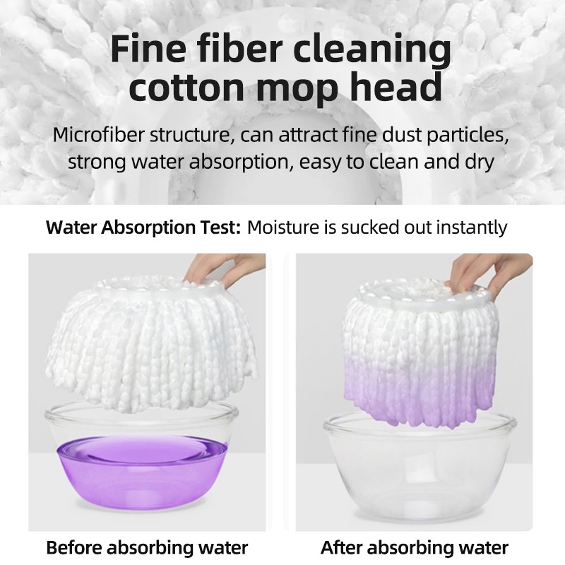 GT Mop With Spinner and Bucket Magic Spin Tornado Mop 360 Easy Rotating ...