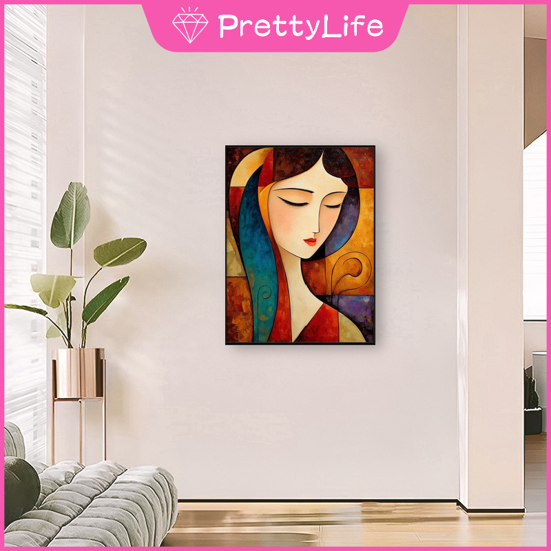 【PL】Abstract figure: girl 5D DIY Diamond Painting/Digital Oil Painting ...
