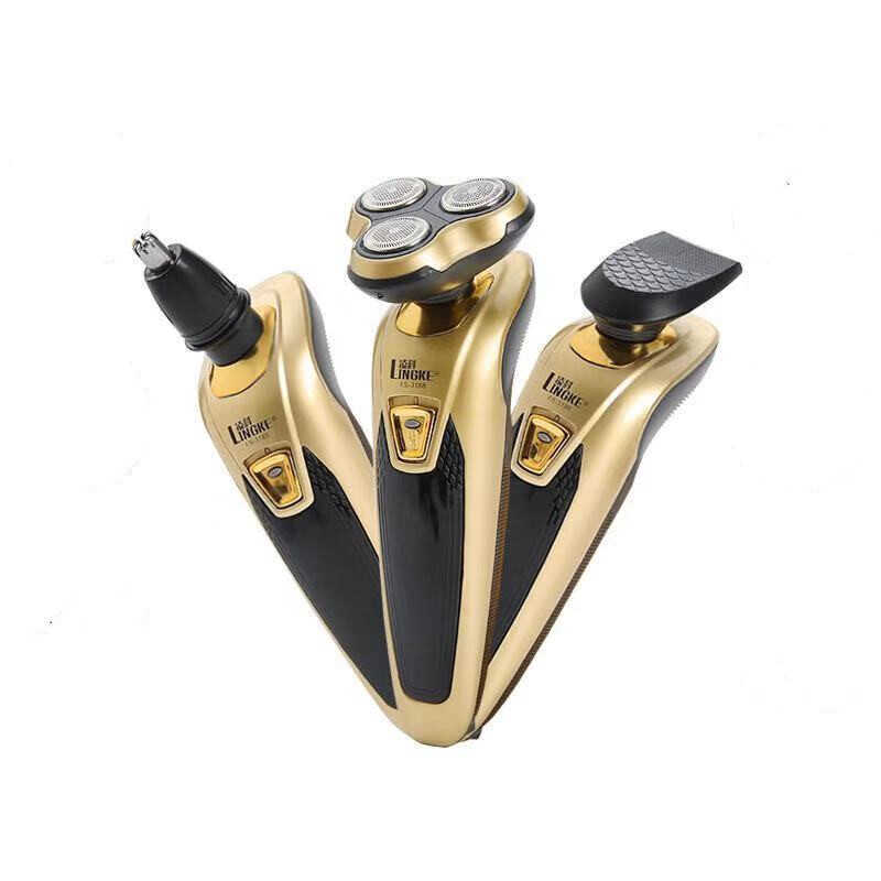 Shaver 3-In-1 3188 Function Lingke Rechargeable Electric Shaver ...
