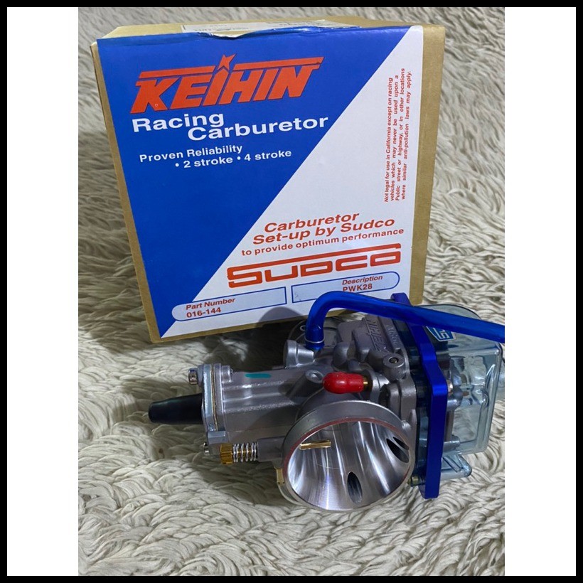 Keihin Sudco Racing Carburator Flat Carb PWK 28mm/30mm Made in Japan ...