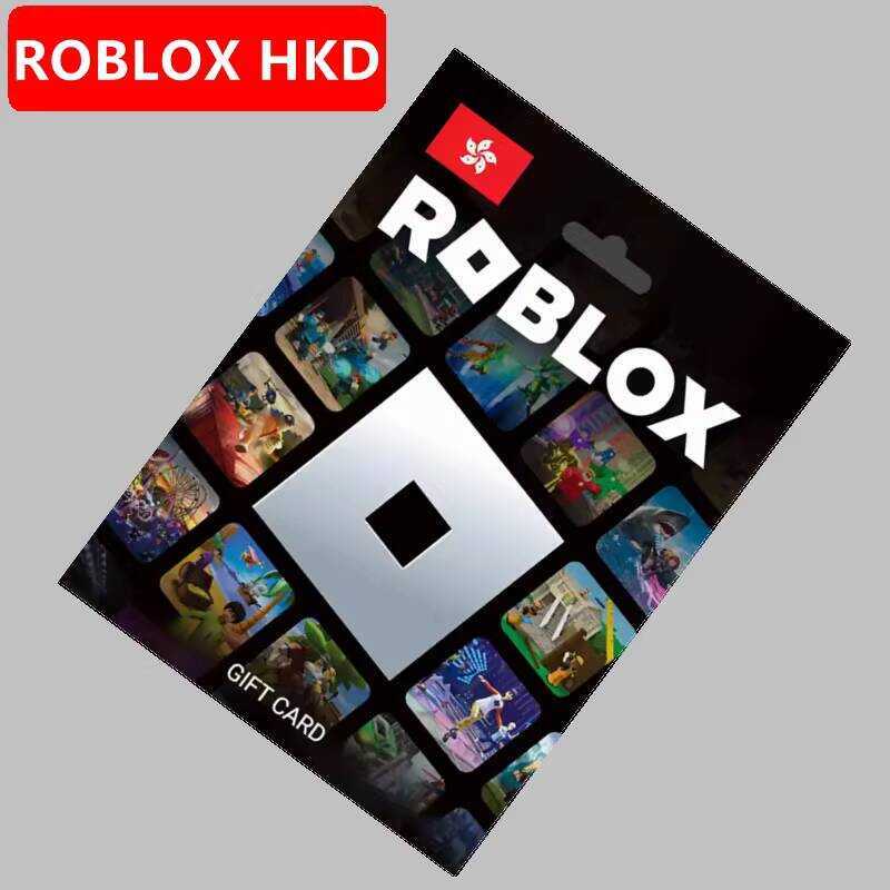 ROBLOX code Hong Kong HKD gift card | Shopee Philippines