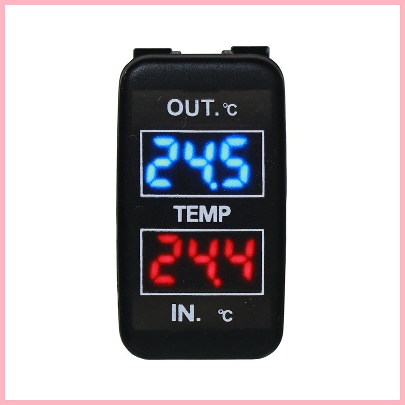 Dual Temperature Display Inside and Outside the Car Dual Temperature ...