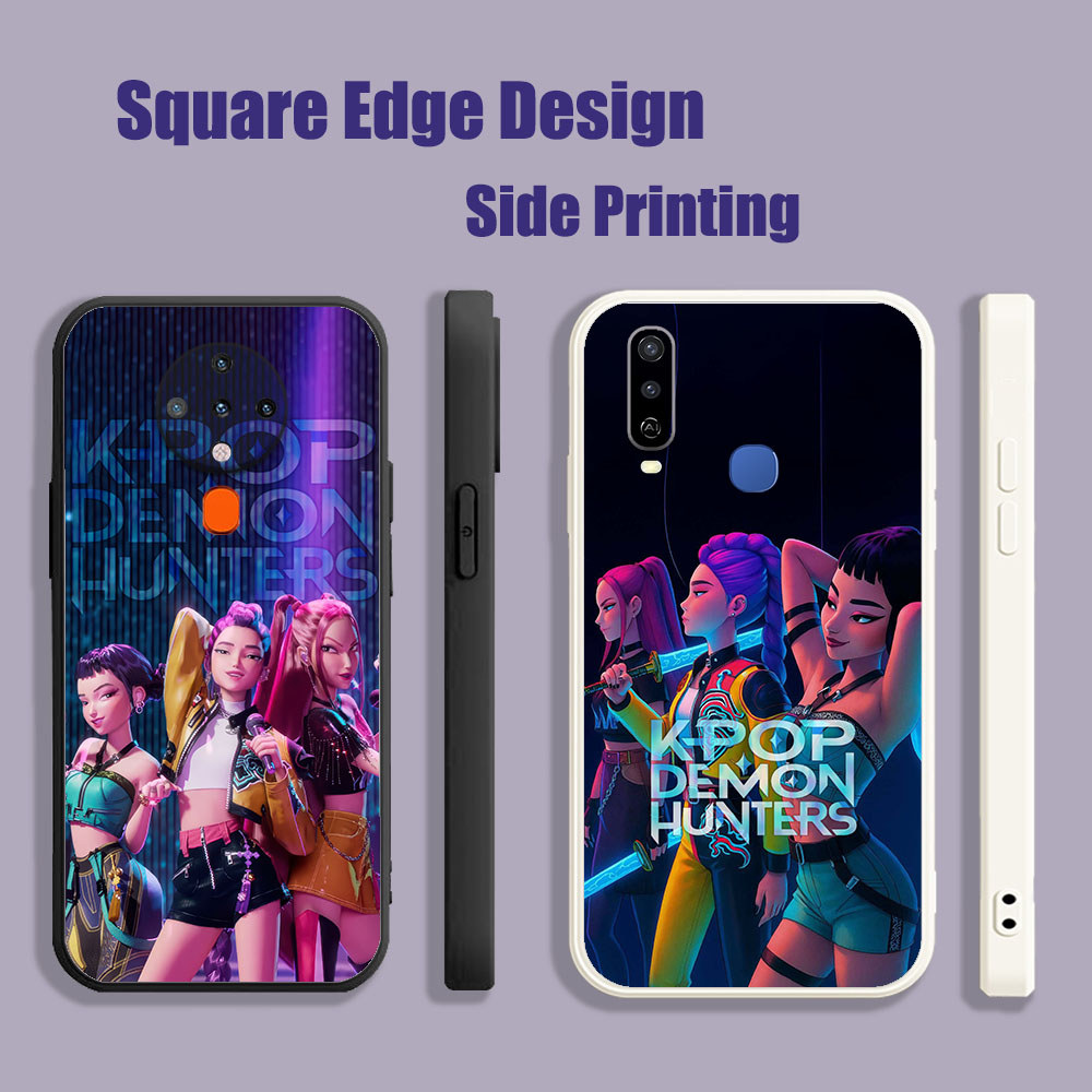 Casing For iPhone X XS MAX XR 13 Pro 7 8 Plus Kpop Demon Hunters Cast ...