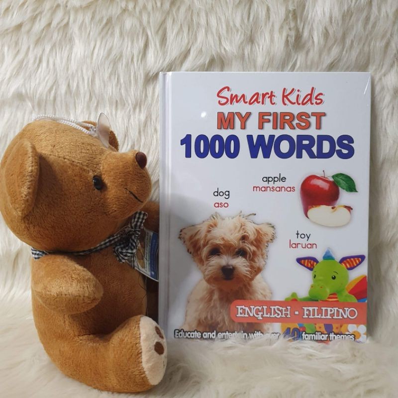 SMART KIDS MY FIRST 1000 WORDS (ENG-FIL) | Shopee Philippines