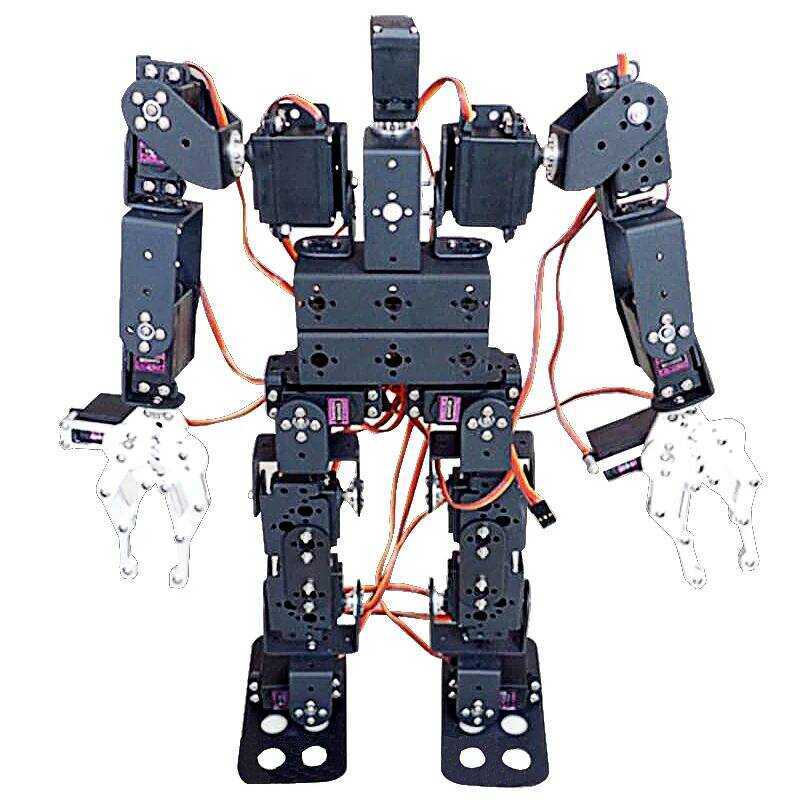 17 DOF Humanoid Robot Frame Eduional Robot Kit For Ardunio Robotic ...
