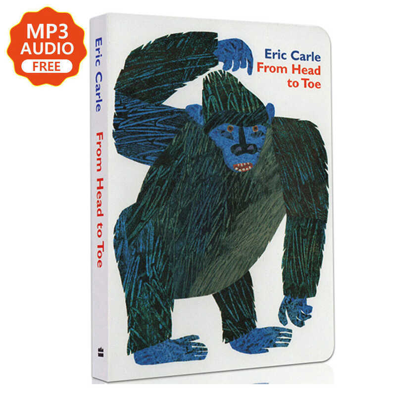 From Head To Toe Board Book By Eric Carle Children On Body English ...