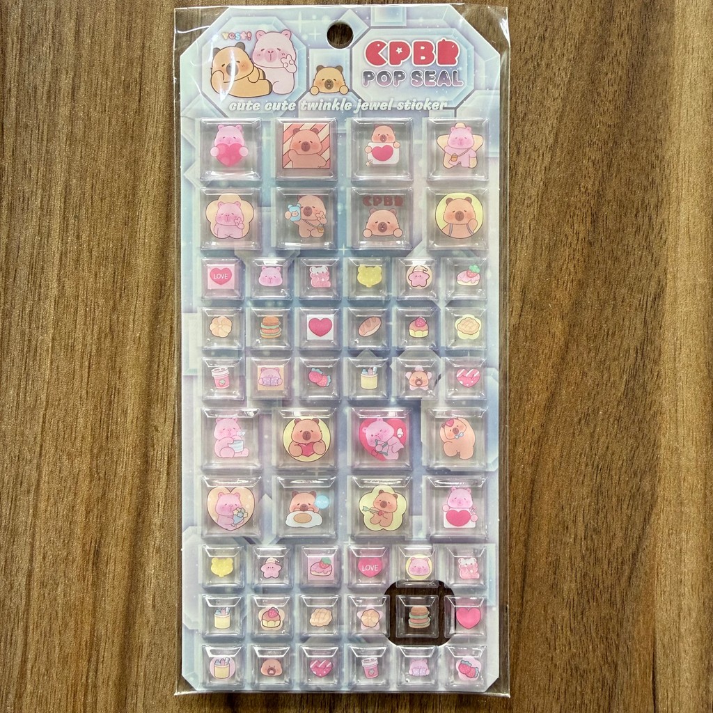 Keyboard Keycap Cute Stickers 4Sheets Aesthetic Waterproof Stickers ...