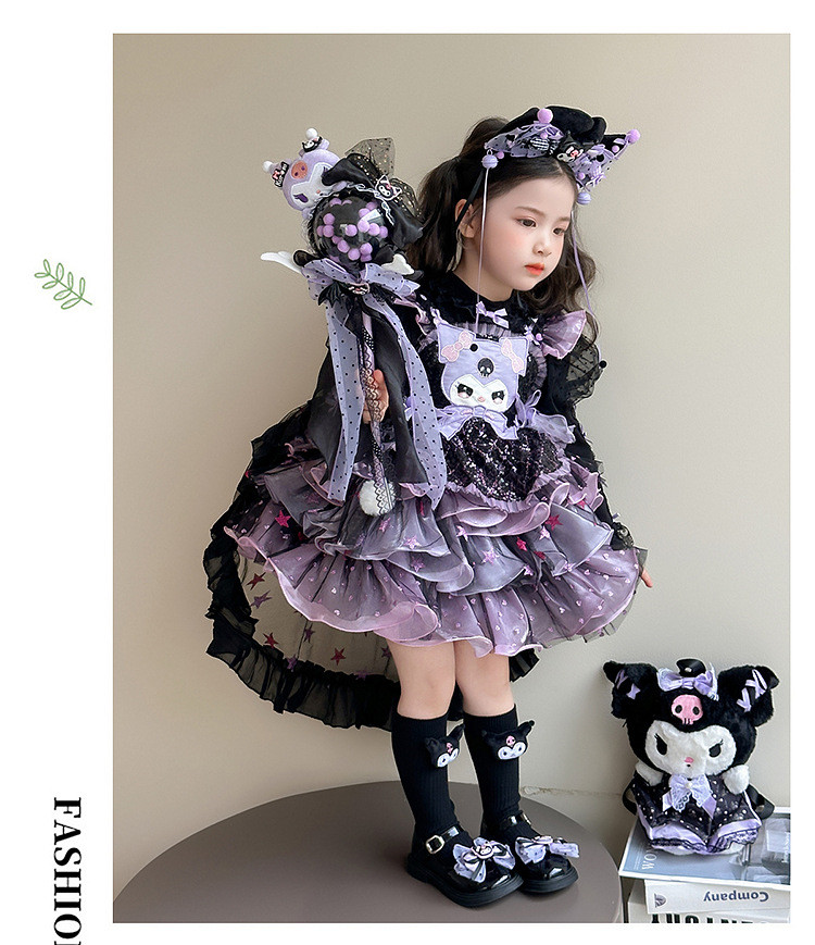 Kuromi Girl Princess Lolita 2026 Spring New Style Halloween Children ...