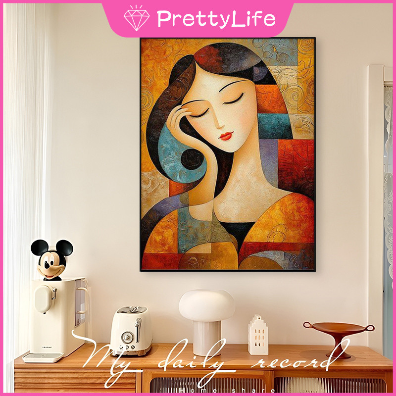 【PL】Abstract figure: girl 5D DIY Diamond Painting/Digital Oil Painting ...