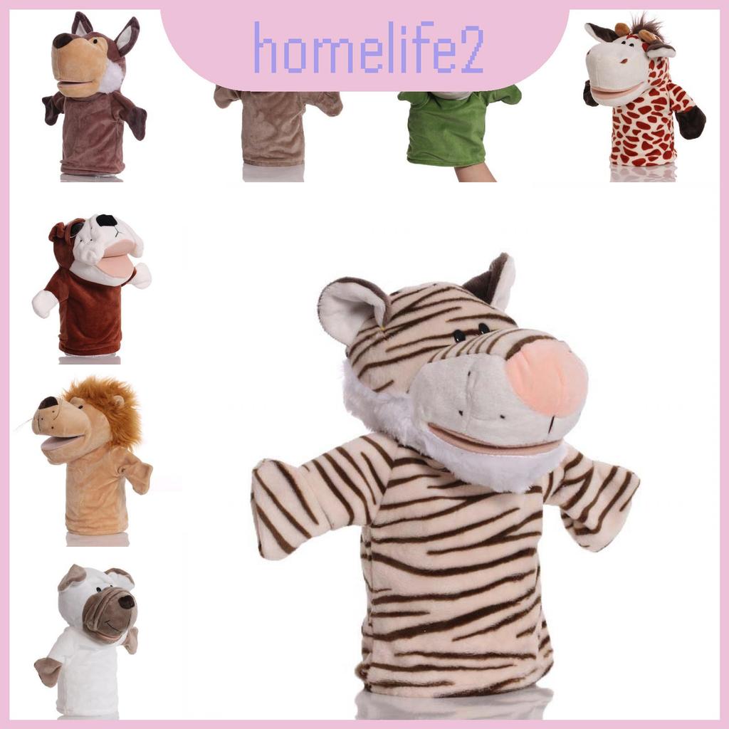 Animal Cartoon Colorful Hand Puppets With Movable Mouths Perfect ...
