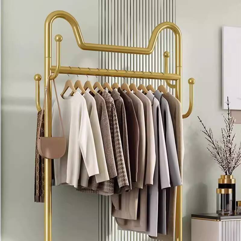 Floor-standing Clothes Rack for Home Bedroom Indoor Simple Drying Rack ...