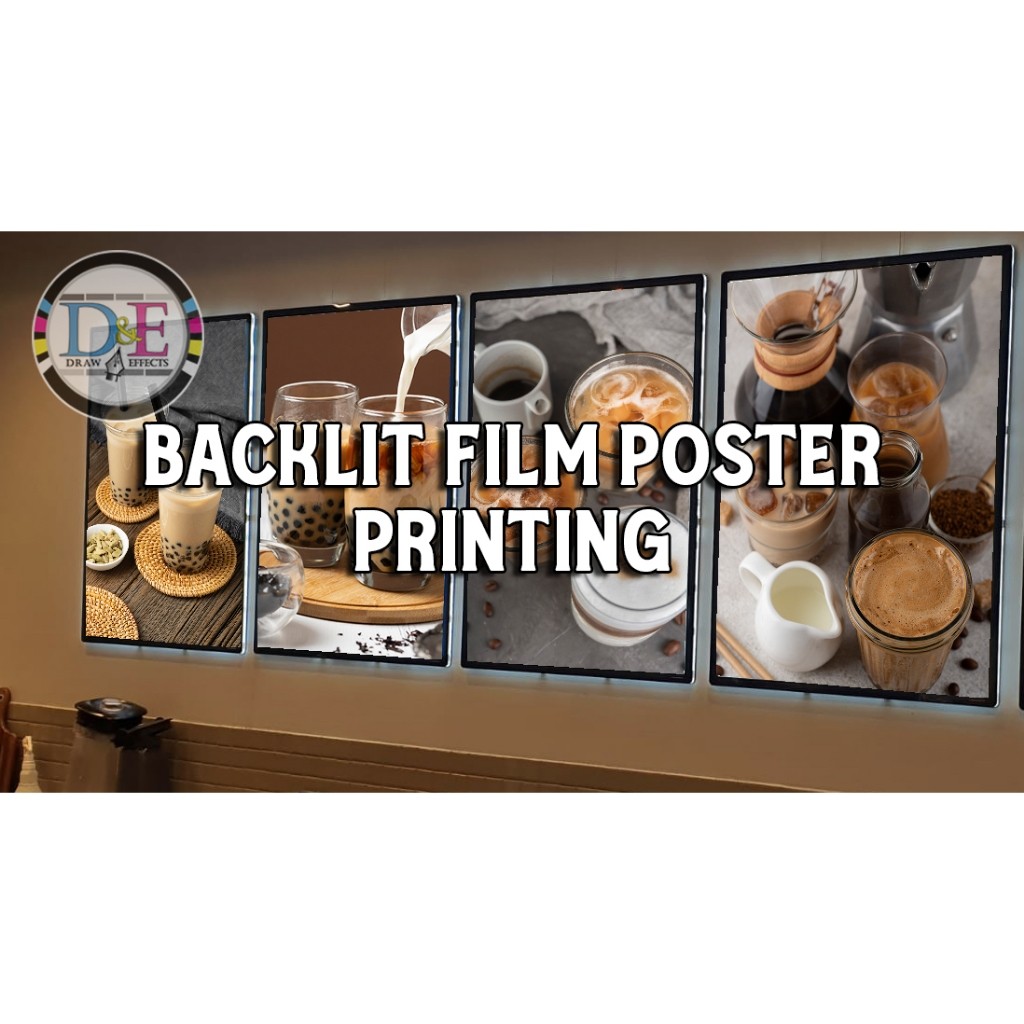 BACKLIT FILM PRINT / for Lighted Signage / Water Proof (any sizes ...