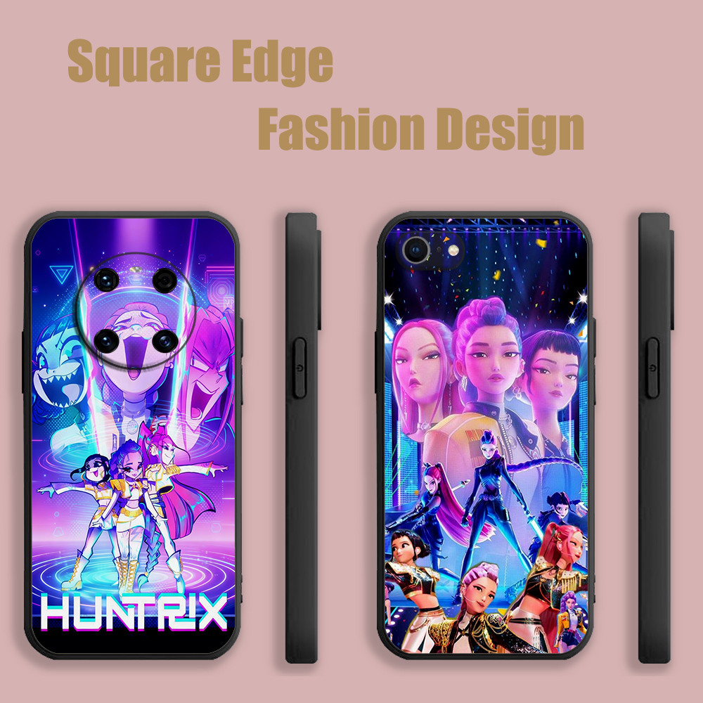 Casing For OPPO A18 A38 A77 A77S Reno 7 8 10 5G Kpop Demon Hunters Cast ...