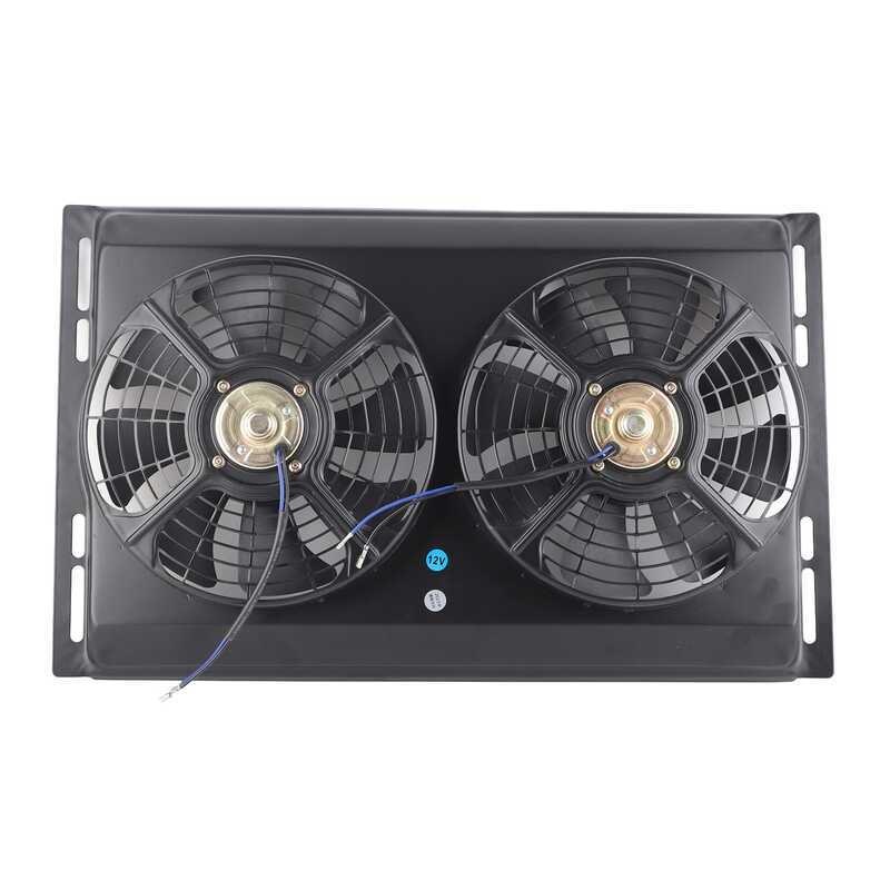 Engine Cooler Car Radiator Cooling Fan Universal Oil Air Conditioning ...