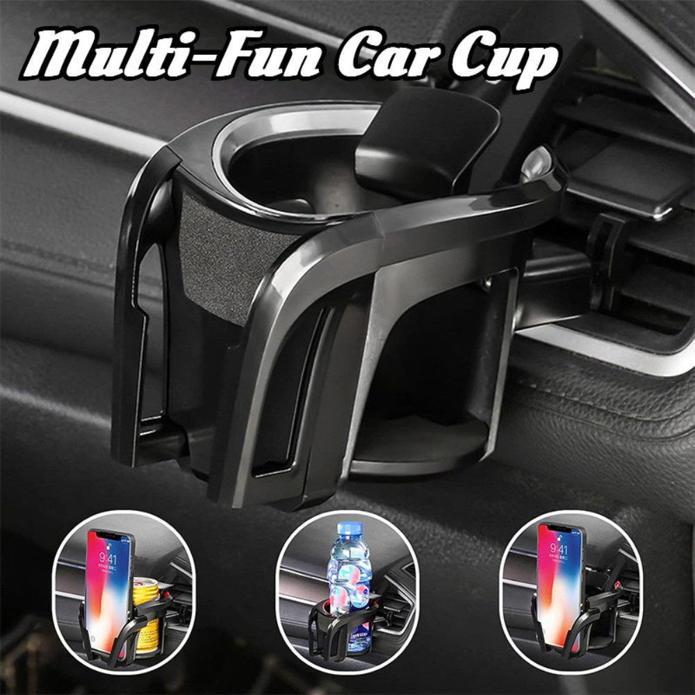 Multi-Fun Car Accessories Tea Car Cup Holder for Car Durable ABS Vent ...