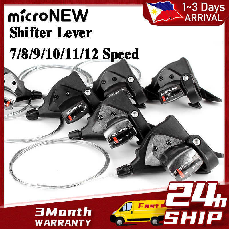 Micronew Bike S Microshift Shifter Lever Gear Shipter MTB Compatible ...