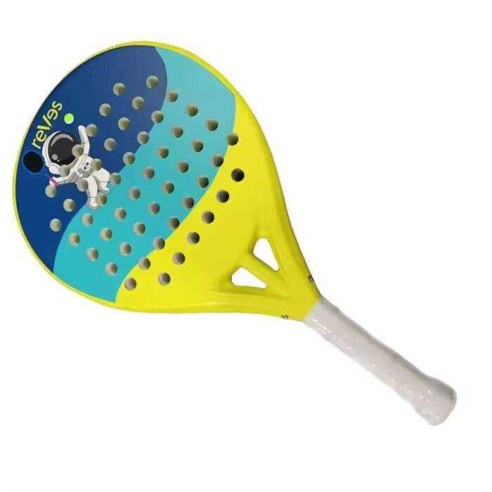 Funny Carbon and Fiberglass Paddle Tennis Racket Indoor Outdoor Ball ...