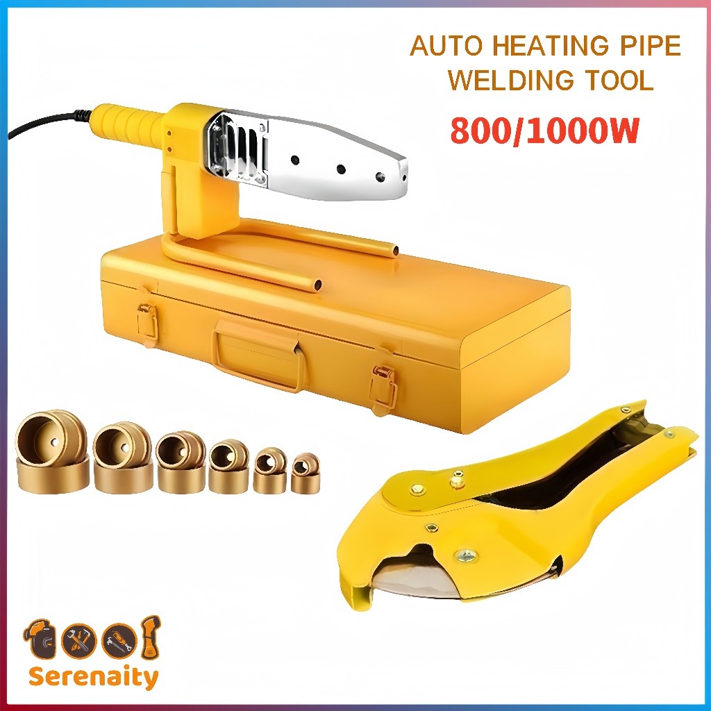 【With Free PPR CUTTER+Iron Case】PPR Heater / Fusion Machine Heavy Duty ...