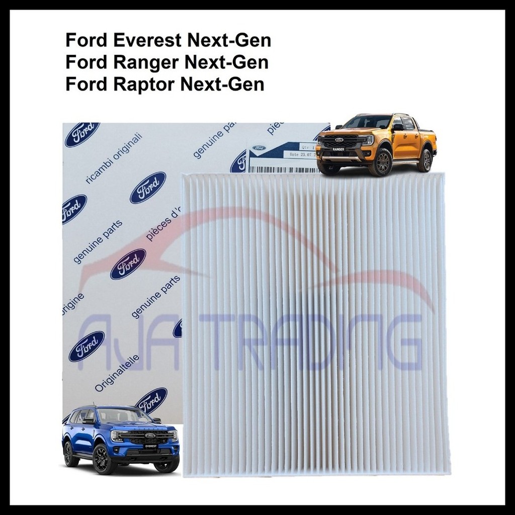 AC Cabin Filter for Ford Ranger Next-Gen, Ford Everest Next-Gen, Ford ...