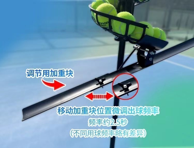[SunShine Shop] Automatic Tennis Ball Throw Machine, Trainer for Kids ...