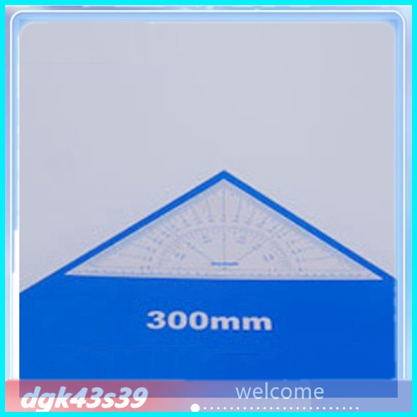 300mm Chart Drawing Triangle Ruler for Ship Drawing Nautical Protractor ...
