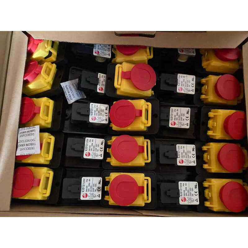 KEDU Button Switch KJD12 12A 120V Waterproof Explosion-Proof Magnetic ...