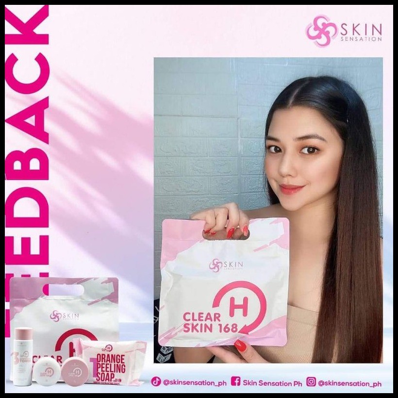 CLEAR SKIN 168 ( SKIN SENSATION ) | Shopee Philippines