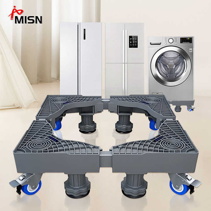 MISN 8 Foot Wheel Steel Refrigerator Special Base Washing Machine Rack ...