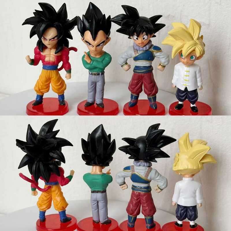 Dragon Ball Mini Figures 12-Piece Set Goku Saiyan Trunks Vegeta Anime ...