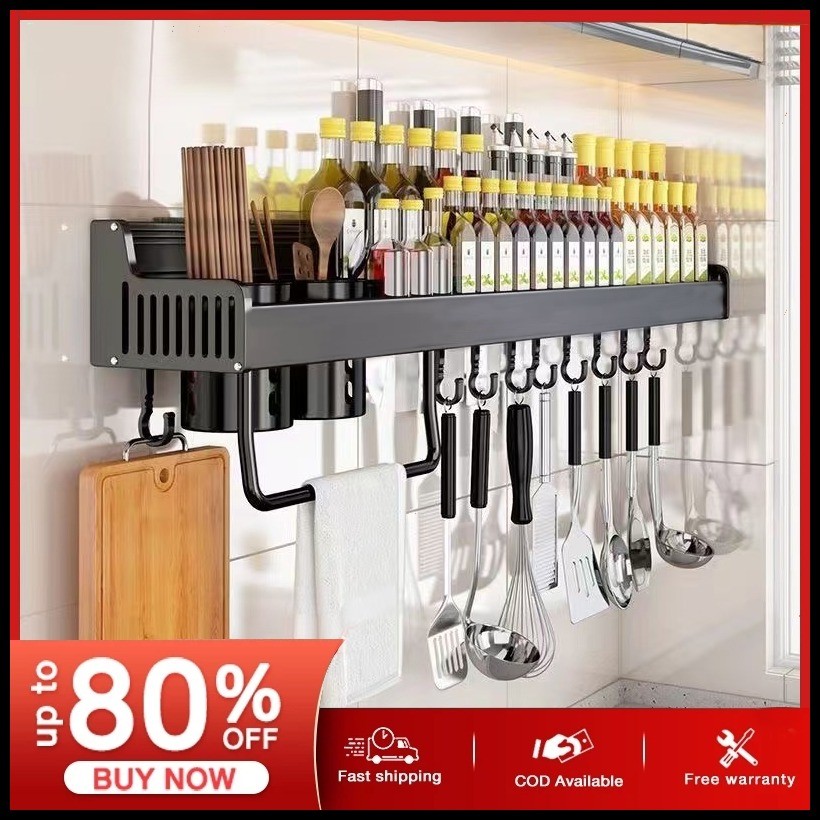 Kitchen Condiments Organizer Utensils Organizer Spice Rack Knife Holder ...